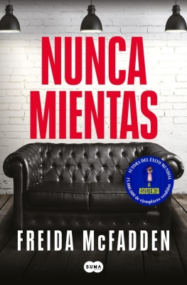 Libros mejor valorados por los lectores en 2025 Nunca mientas (Freida McFadden)