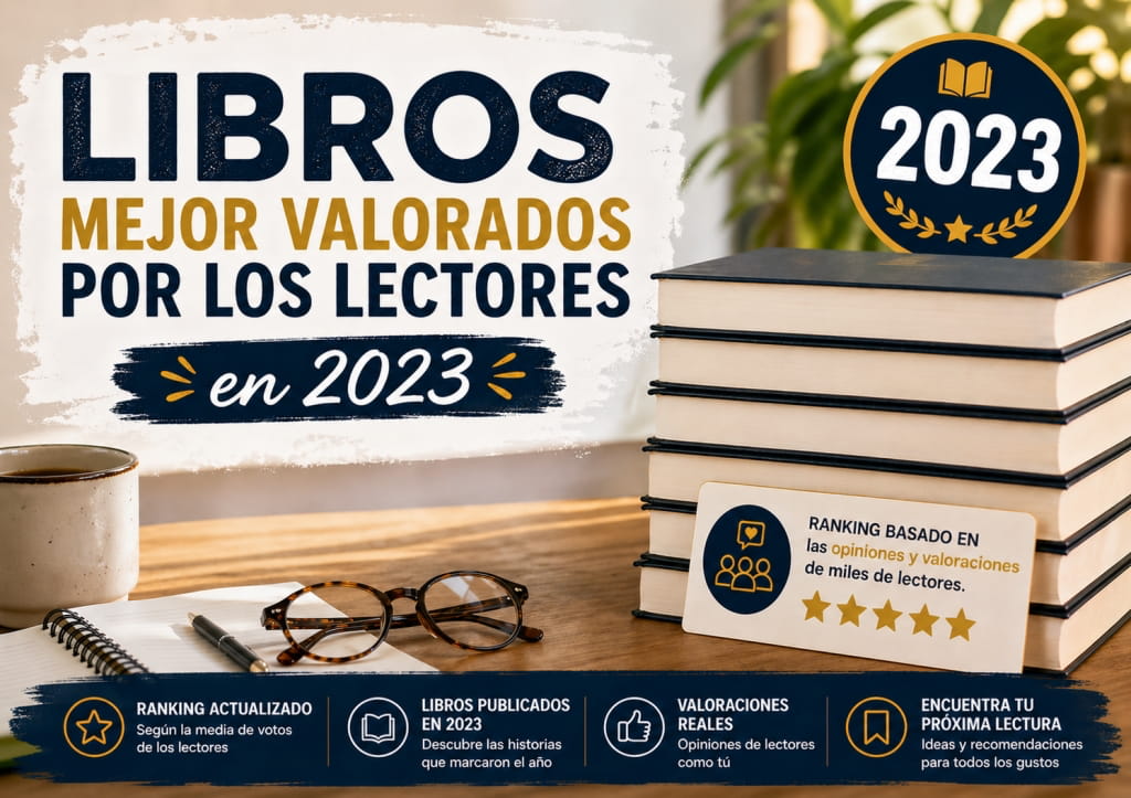 Libros mejor valorados por año Libros mejor valorados 2023 según los lectores