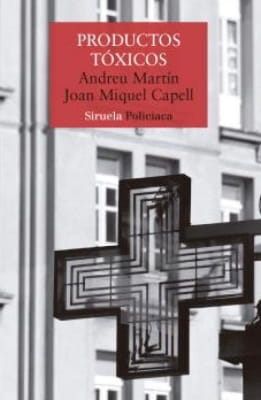 Portada del libro Productos tóxicos (Andreu Martín)